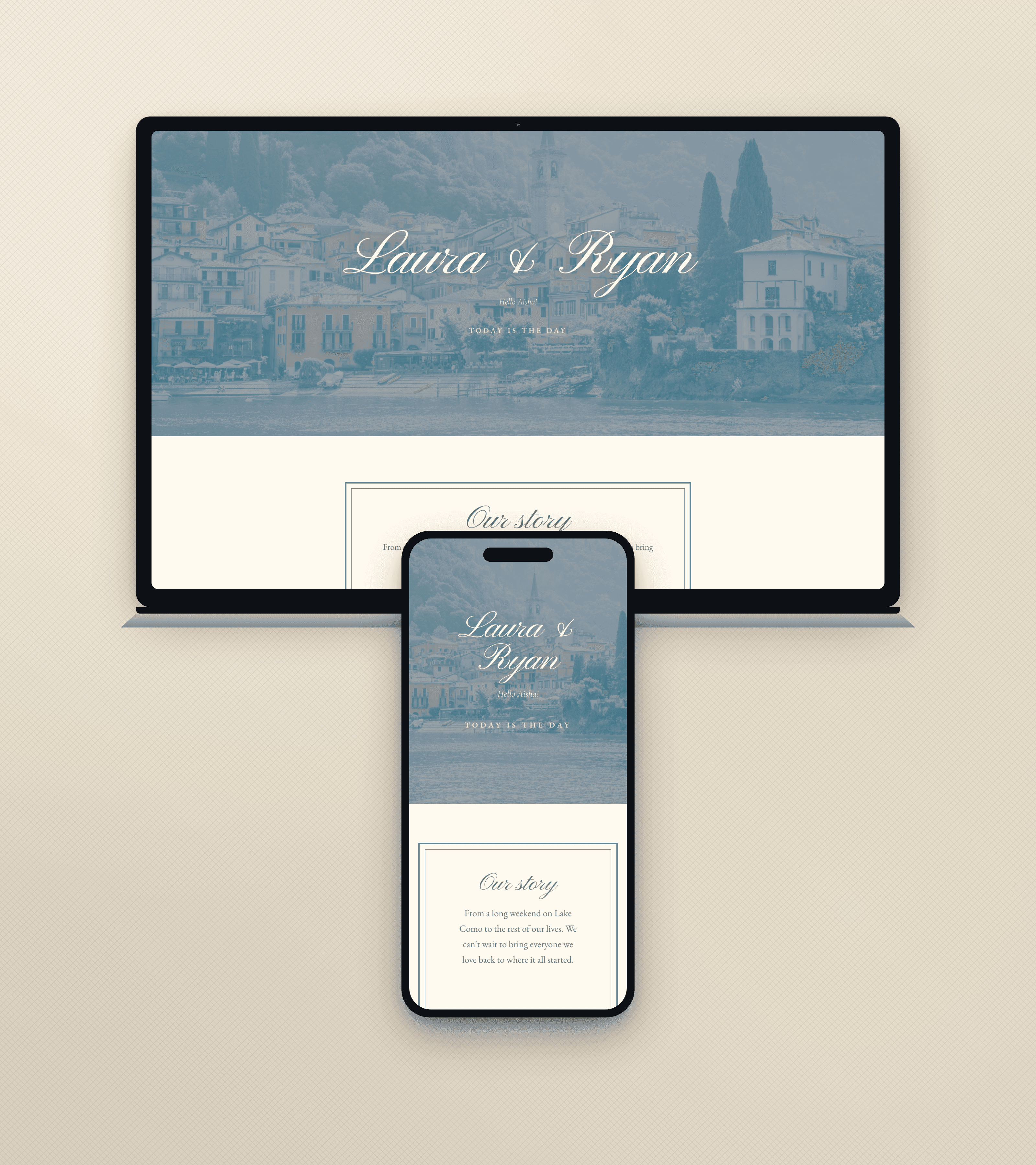 Lake Como template preview
